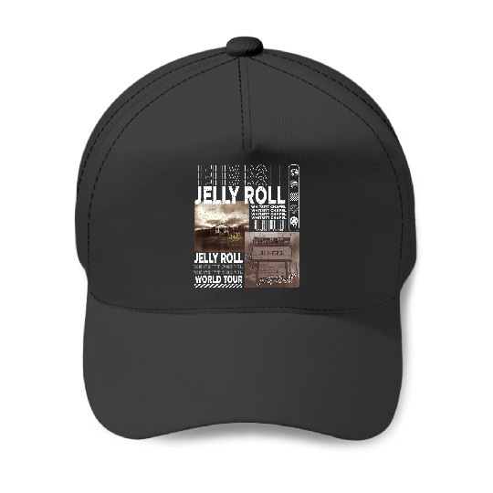 Discover Jelly Roll Music Baseball Caps, 90s Y2K Merch Vintage Jelly Roll