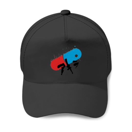 Discover Akira Pill Baseball Caps