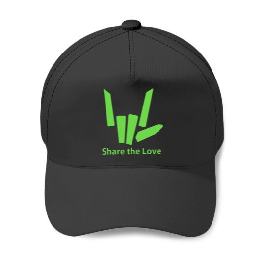 Discover Get Here Original Share the Love Green Logo Baseball Cap