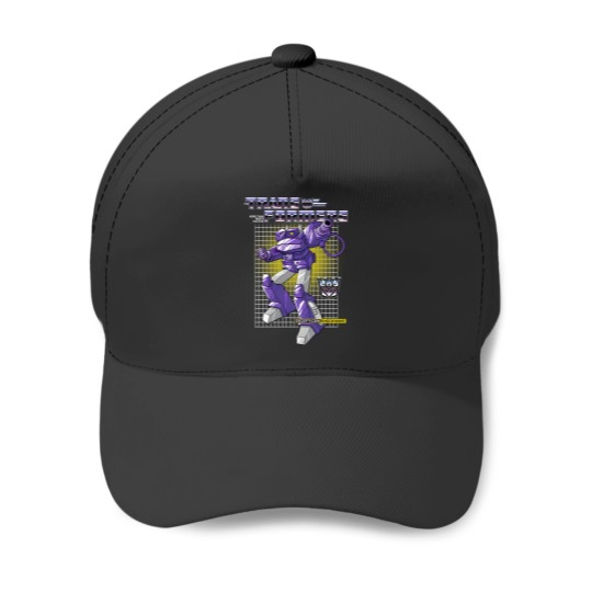 Discover Transformers Shockwave Purple Baseball Caps, Transformers Rise of the Beasts Baseball Caps