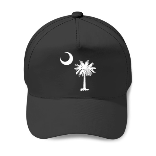 Discover South Carolina Palmetto State Flag Baseball Caps