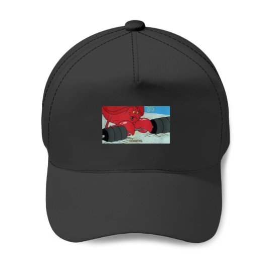 Discover Larry the Lobster Observe Meme Baseball Caps