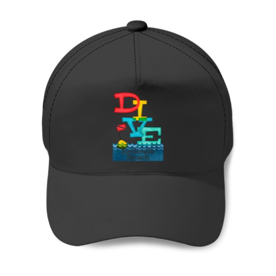 Discover Redondo Beach Dive - Colorful Scuba Baseball Caps