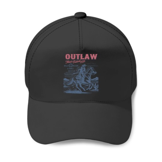 Discover Outlaw Music Festival 2024 Baseball Caps, Willie & Family Summer Tour Baseball Caps