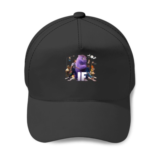 Discover IF 2024 Movie , Imaginary Friends , Purple Furry Imaginary Friends Tee, Ryan Reynolds , Cailey Fleming, IF Movie Trucker Hats