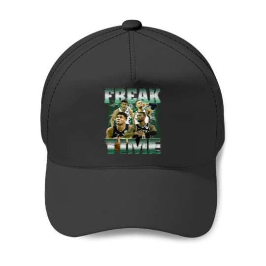 Discover Damian Lillard Baseball Caps, Bucks Freak Time Baseball Caps