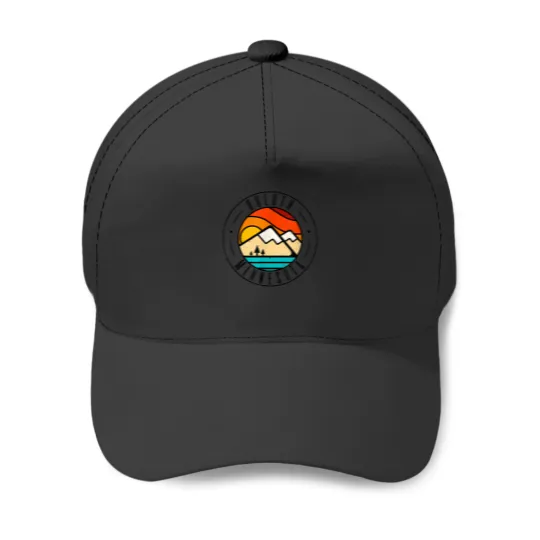 Discover Minimalist Outdoors Duluth Minnesota MN Baseball Caps
