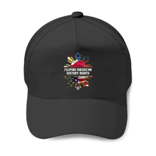 Discover Filipino American History Month Baseball Caps