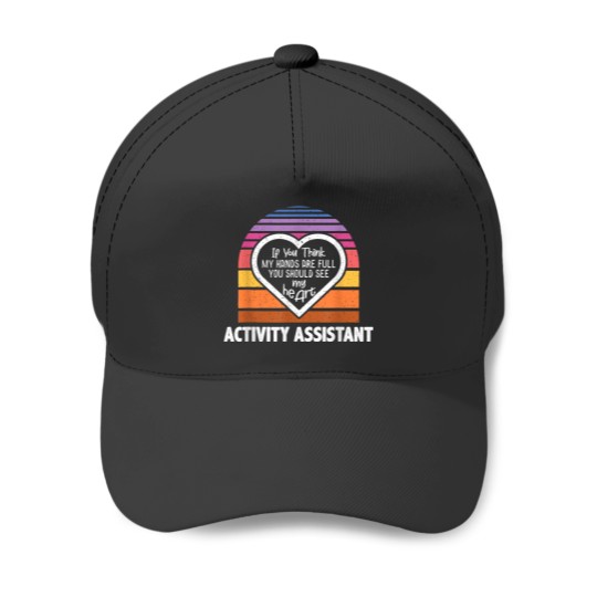 Discover You Think My Hands Are Full Funny Activity Assistant Baseball Caps