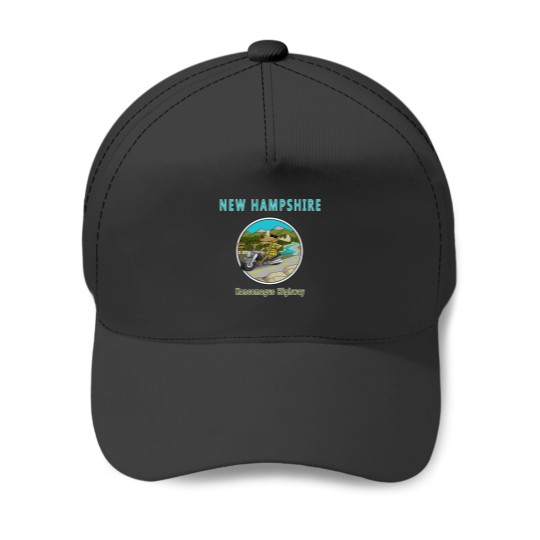 Discover New Hampshire Kancamagus Highway Baseball Caps