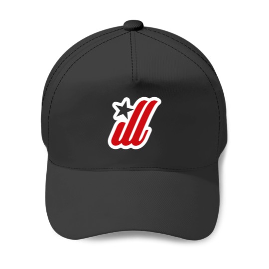 Discover to ill design logo Baseball Caps