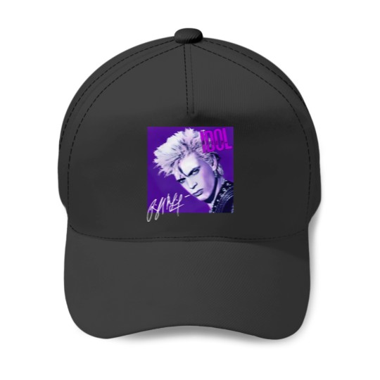 Discover Billy Idol Baseball Caps Billy Idol Whiplash Smile Song Cotton Baseball Caps Men Women