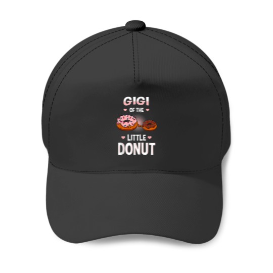 Discover Gigi Of The Little Donut Gender Reveal Announcement Baseball Caps