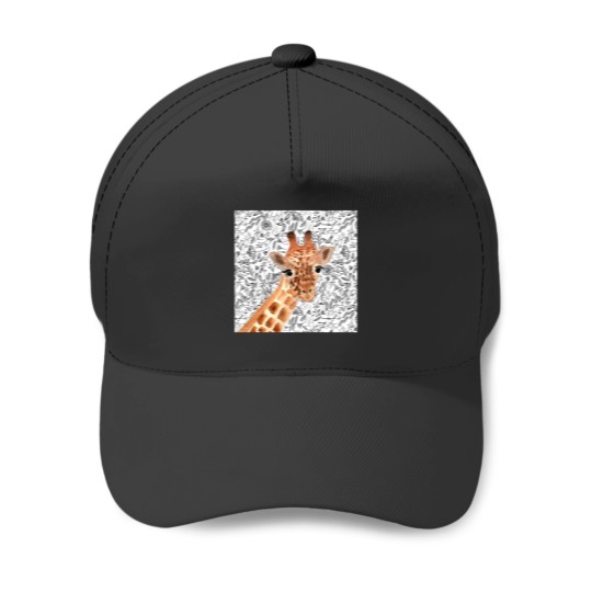 Discover Watercolor Giraffe Throw Pillow Baseball Caps