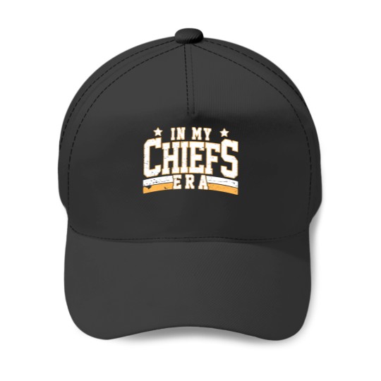 Discover In My Chiefs Era Baseball Caps Travis Kelce Swift Baseball Caps Football Chiefs Jersey