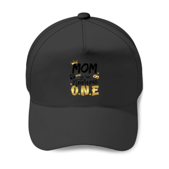 Discover Mom Of The Notorious One 1st Birthday School Hip Hop Party Baseball Caps