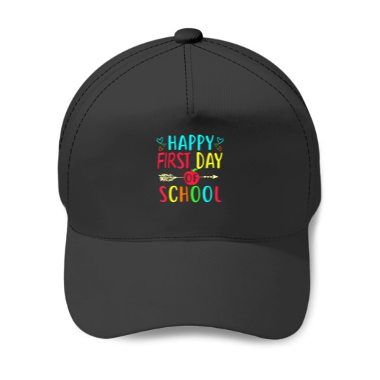 Discover Back to School Teachers Student First Day of School 4334 Baseball Caps