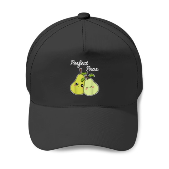 Discover We Make a Perfect Pear Kawaii Cute Baseball Caps