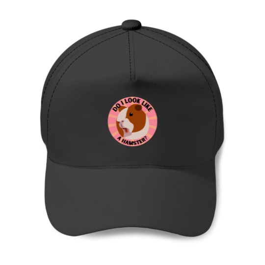 Discover Guinea pig Do I look like a hamster Baseball Caps