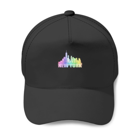 Discover NYC New York City Skyline Souvenir Freedom Tower Baseball Caps