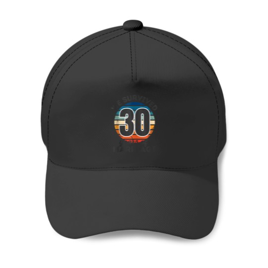 Discover We Survived 30 Years Of Marriage Funny Matching Couples 2737 Baseball Caps