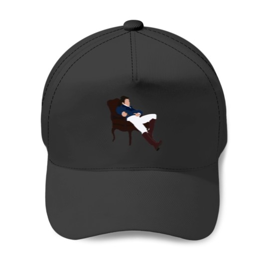 Discover Anthoot In Chair Cigar with Duke of Hastings Sticker Baseball Caps