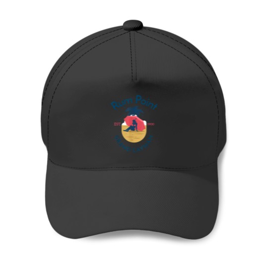 Discover Rum Point Grand Cayman Baseball Caps