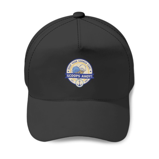 Discover Scoops1 Ahoy! Graphic Baseball Cap - Fun and Playful Design