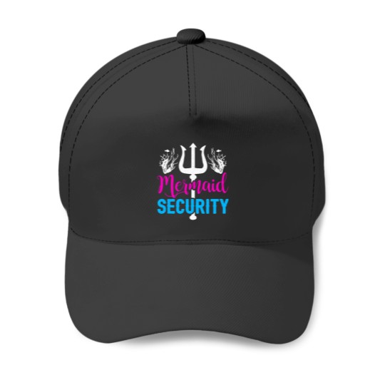 Discover Mermaid Secuirty Essential Baseball Caps
