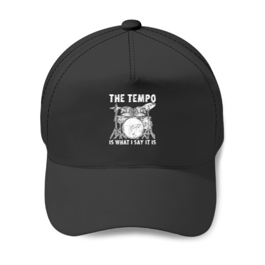 Discover Cool Drummers Drum Player Art Men Women Percussion Musician Baseball Caps
