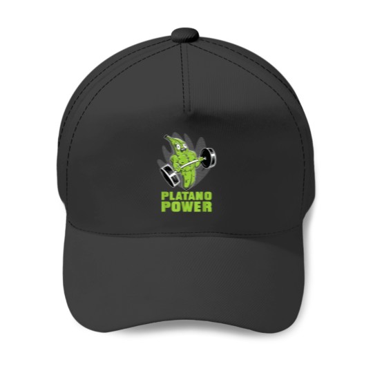 Discover Dominican Republic Platano Power Baseball Caps