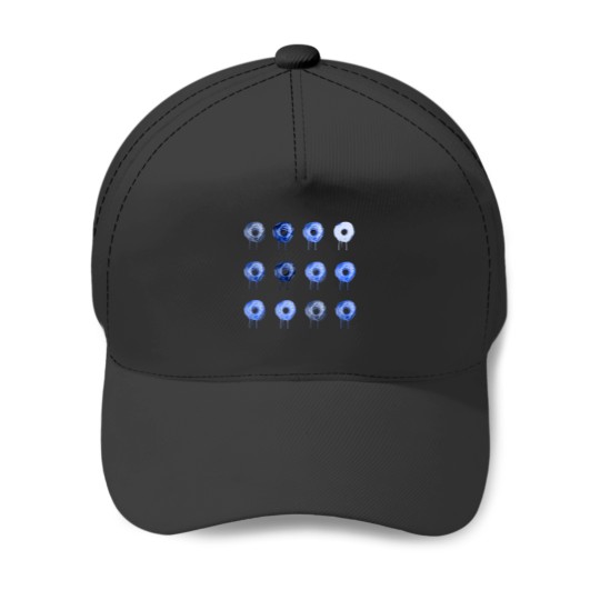 Discover Pack tendance Donut Ultramarine bleu marine metallise classique Baseball Caps