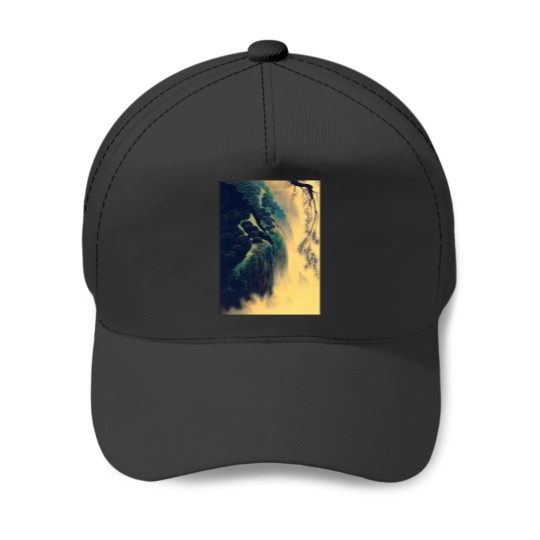 Discover Eyvind Earle Jeweled Coast Baseball Caps
