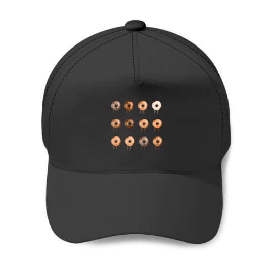Discover Pack tendance Donut Cuivre violet metallise classique Baseball Caps