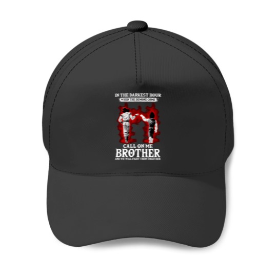 Discover In The Darkest Hour When The Demons Come Call Baseball Caps