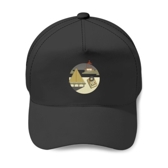 Discover Moonrise Kingdom vector graphic Baseball Caps