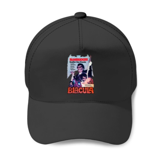 Discover Blacula Exclusive Poster Halloween T-Shirt Baseball Caps