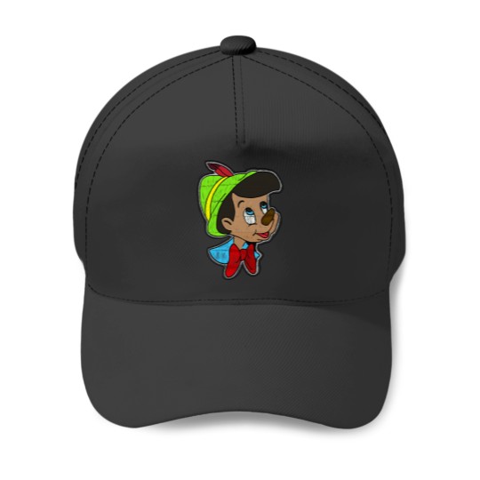 Discover Pinochio patch Active Baseball Caps