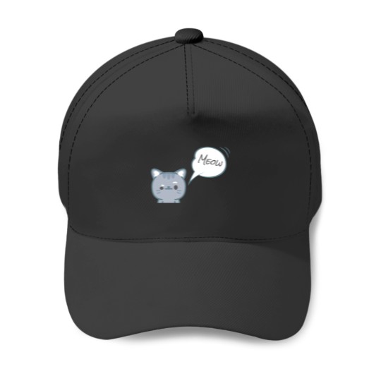 Discover Cat 2 Sticker Baseball Caps