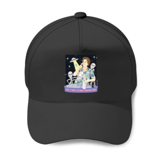 Discover Kate McKinnon SNL Alien Abduction T-Shirt Baseball Caps