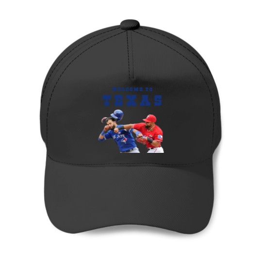 Discover Welcome To Texas Rougned Odor Jose Batista Punch Baseball Caps