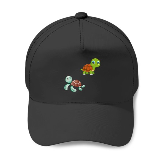 Discover Space Turtles Baby Baseball Caps