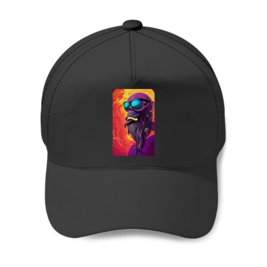 Discover crazys monkey psychedelics Baseball Caps