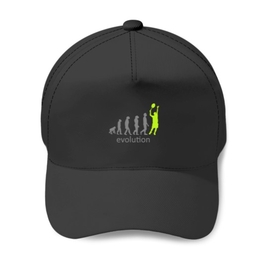 Discover Tennis Evolution Baseball Caps