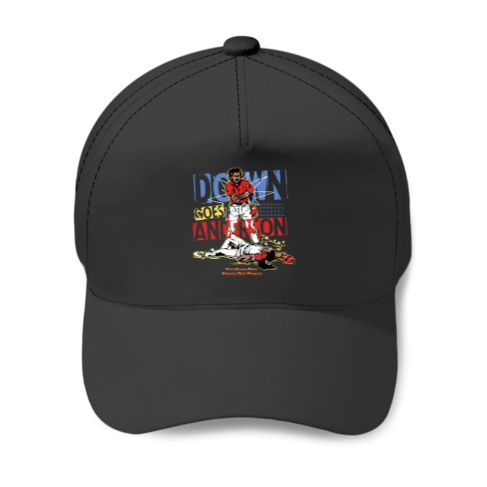 Discover Down Goes Anderson Baseball Caps, Baseball Caps,Jose Ramirez