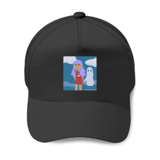 Discover Girl Sticker Baseball Caps