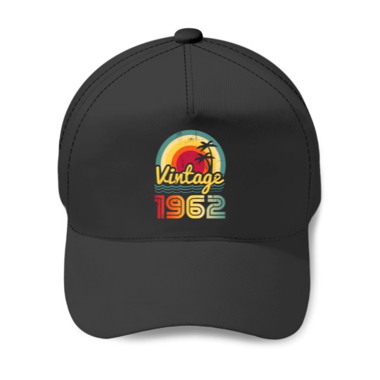 Discover Vintage 1962 Made in 1962 61st Birthday Baseball Cap