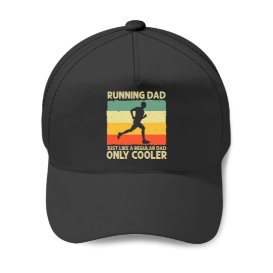 Discover Funny Running For Men Dad Marathon Runner Coachs Marathoner Baseball Caps