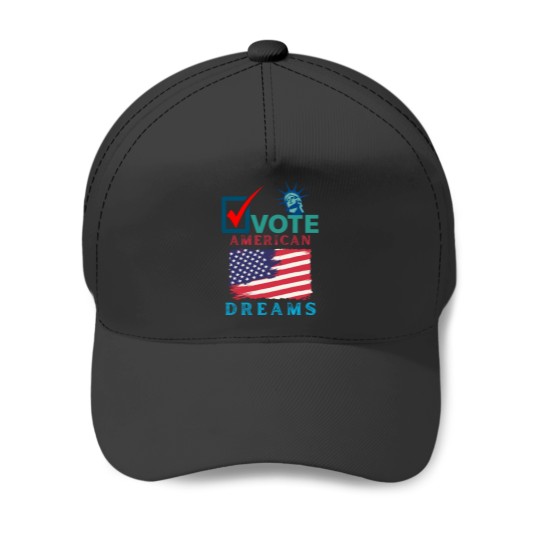 Discover VOTE SAVE DEMOCRACY Active(5) Baseball Caps