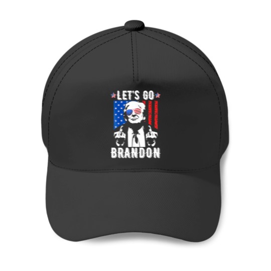 Discover Let’s Go Brandon  Funny Usa Flag Baseball Caps